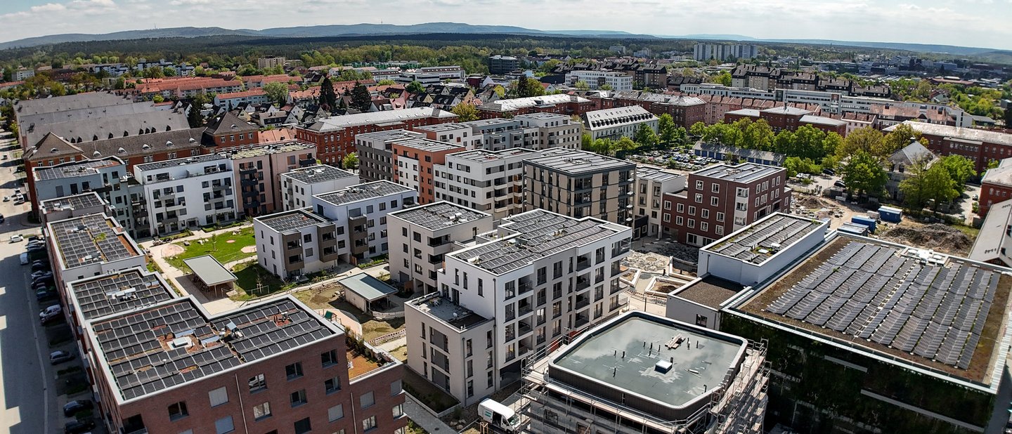Drohnenflug über den Lagarde-Campus 2024 Drohnenflug über den Lagarde-Campus 2024