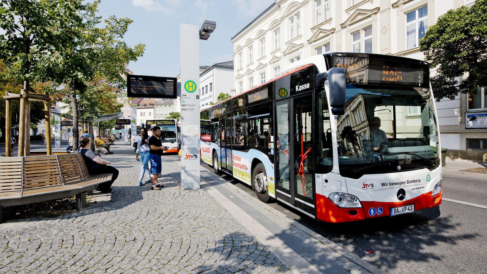 Bus am ZOB Bus am ZOB