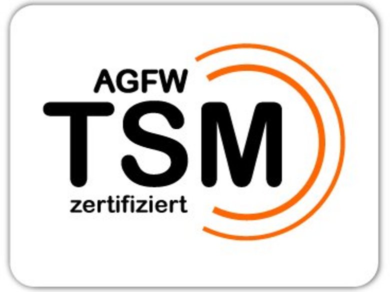 Logo AGWF TSM zertifiziert