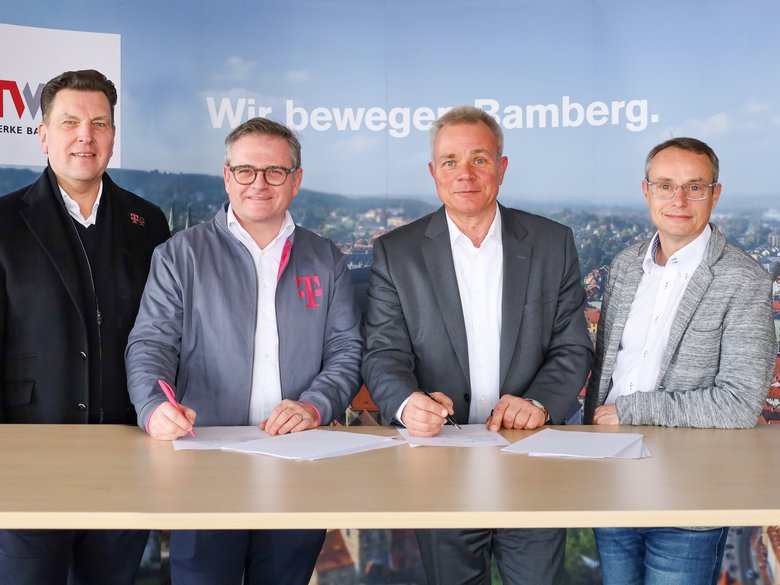 Highspeed für Bamberg: Stadtwerke legen die Glasfasern künftig bis in alle Wohnungen