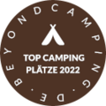 Top Camping Plätze 2022 Sticker