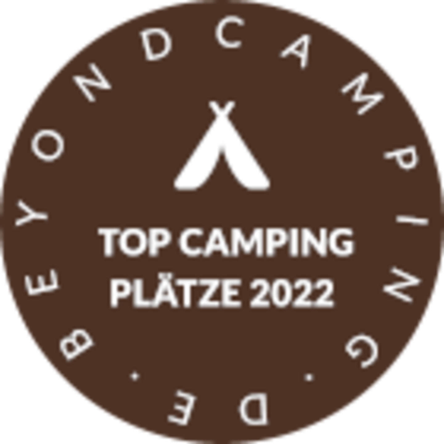 Plakette Award Beyondcamping 2022