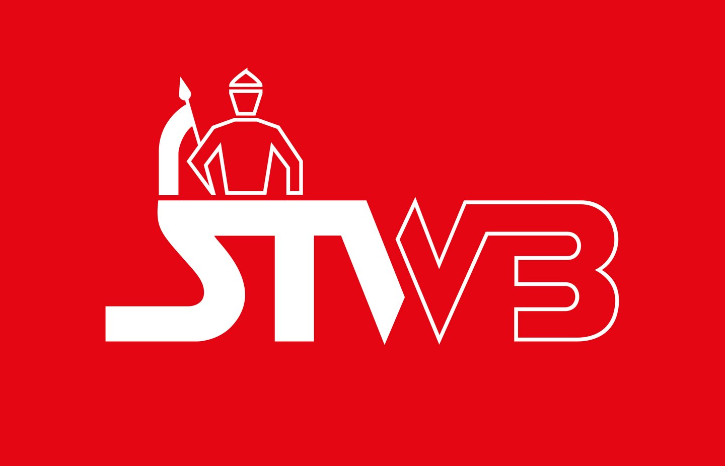 Logo Stadtwerke Bamberg weiß auf rot