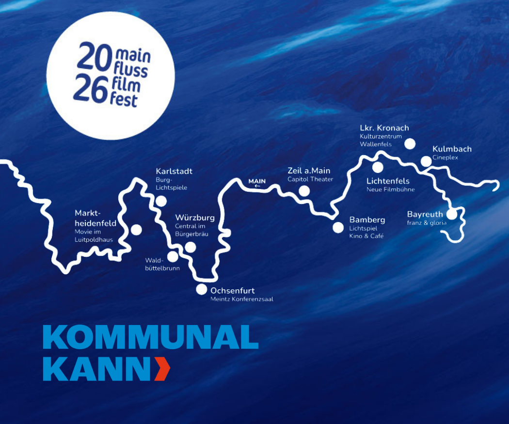 Main Fluss Film Fest 2026 Werbebild für das Main-Fluss-Film-Fest 2026